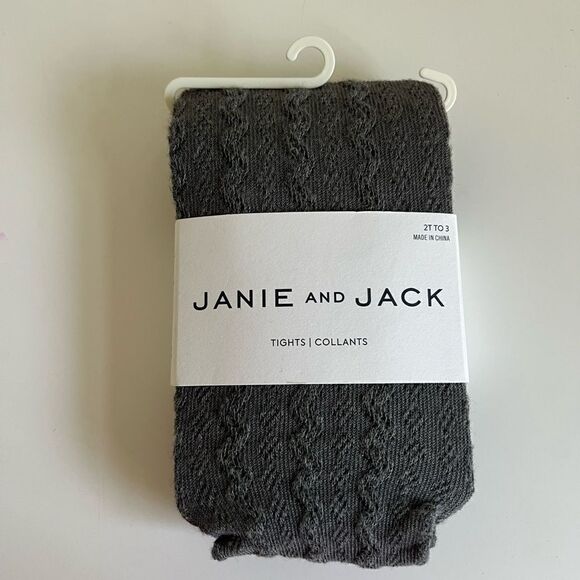 Janie and Jack Girl’s Tights 2T to 3 T - Picture 1 of 2
